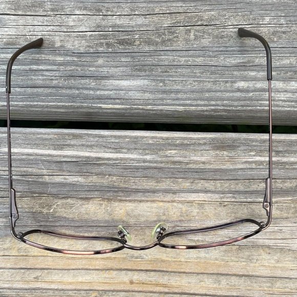 Revo Men Sunglasses/Eyeglasses Frame Bronze Tone Metal Frame Made in Italy - Picture 11 of 13